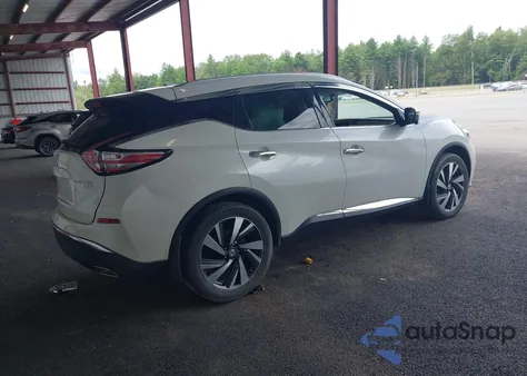 2015 Nissan Murano Platinum из США, поврежденный, VIN 5N1AZ2MH9FN272351